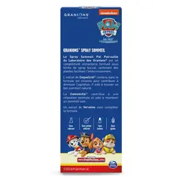 GRANIONS SPRAY SOMMEIL ENFANT PAT PATROUILLE - Verveine, Camomille, Coquelicot