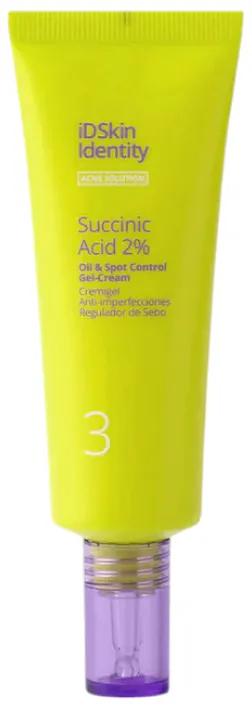 ID Skin Identity Gel Crème Anti-Imperfections à 2% d&#39;Acide Succinique 50 ml
