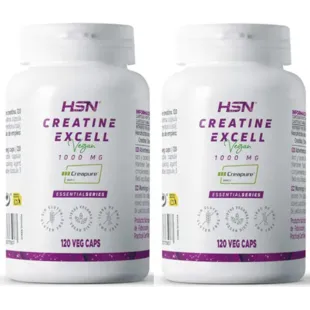 HSN Creatine Excell 1000mg (100% Creapure) 2x120 Vegan Capsules