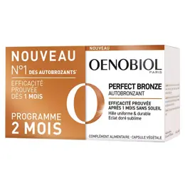 Oenobiol Perfect Bronze Autobronzant Lot de 2 x 30 gélules