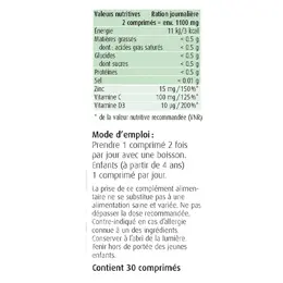 A.Vogel Immun Booster Vitamine D et Zinc 30 comprimés