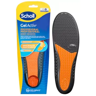Scholl Plantillas Gel Activ Profesional Hombre Tecnología GelWave 1 Par (Talla 40-46,5)