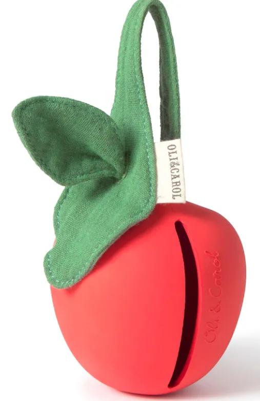 Oli&amp;Carol Pepa the Apple Pacifier Holder