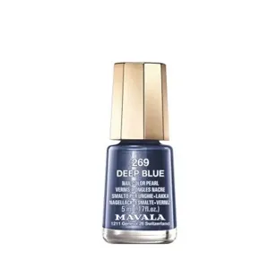 MAVALA smalto 269 Deep Blue 5ml di panna