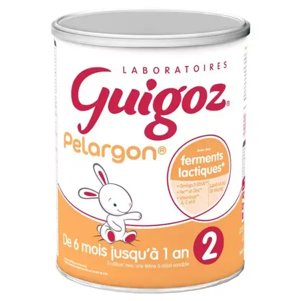 Guigoz Pelargon 2nd Age +6m 780g