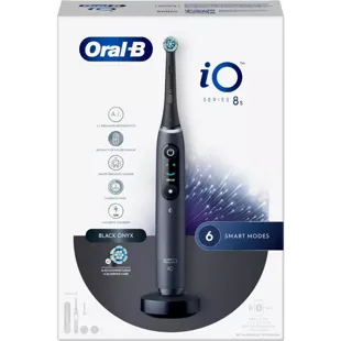 Oral-B iO8 S Elektrische Zahnbürste Schwarz