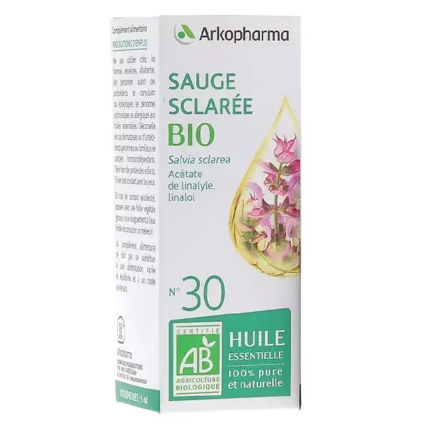 Arko Essentiel Olio Essenziale Bio Salvia Sclarea N°30 5ml