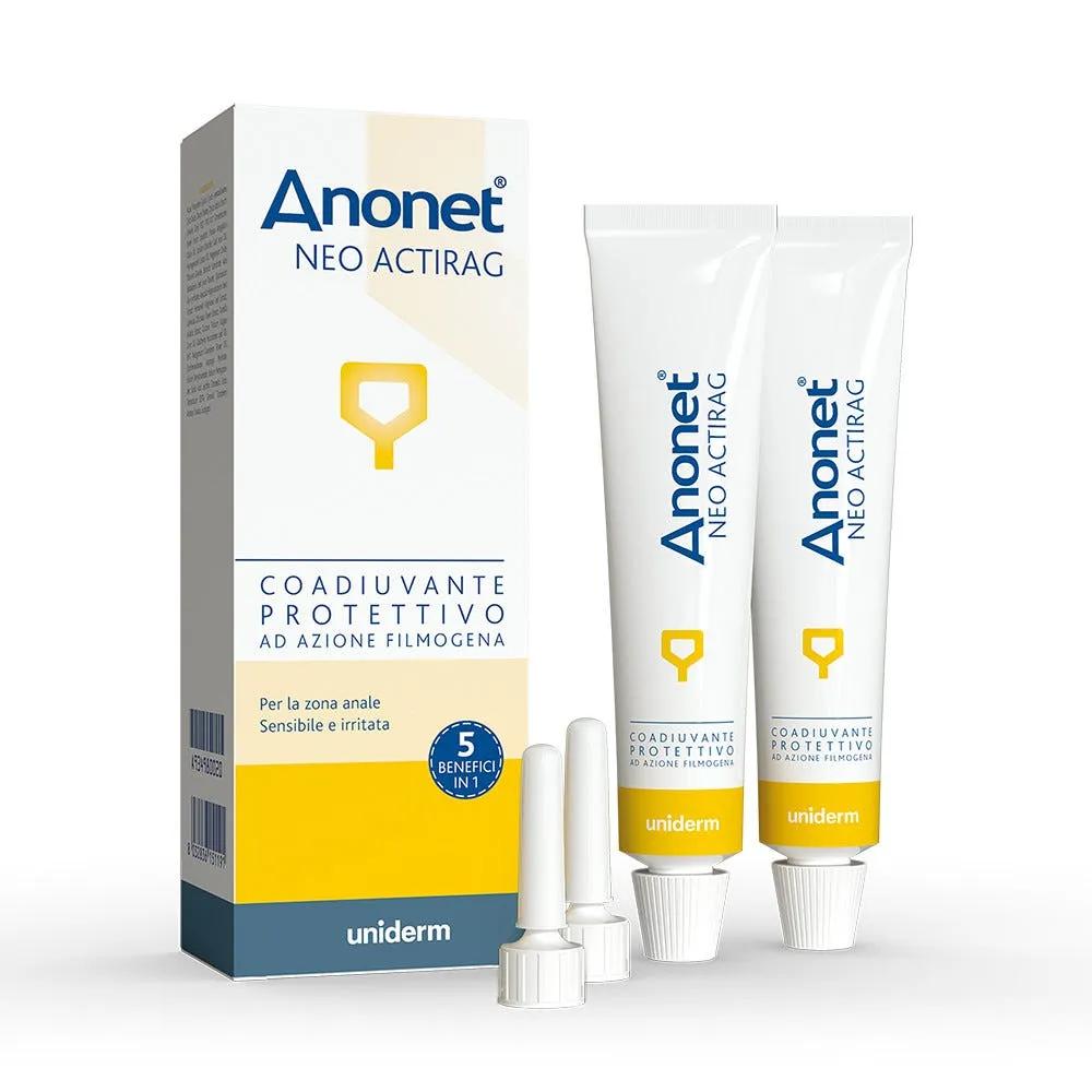 Anonet Neo Actirag Crema Ragadi Anali 2 Tubi da 30 g Con Applicatore