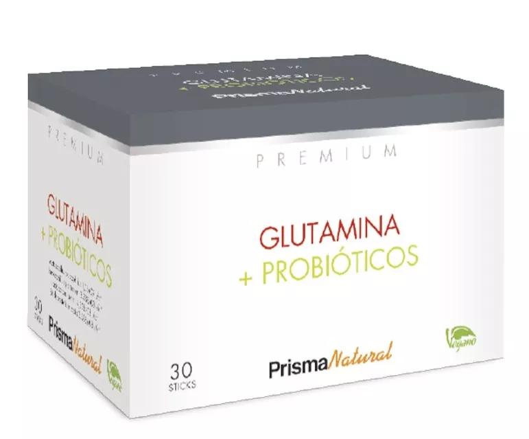 Prisma Natural glutamina + Probióticos 30 sticks
