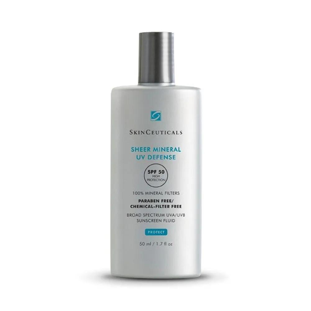 SkinCeuticals Sheer Mineral UV Defense SPF 50 Protezione solare formulata con Diossido di Titanio 50 ml