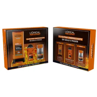 L'Oréal Men Expert Hydra Energetic Crema 50 ml + Gel Ducha 200 ml + Desodorante 50 ml
