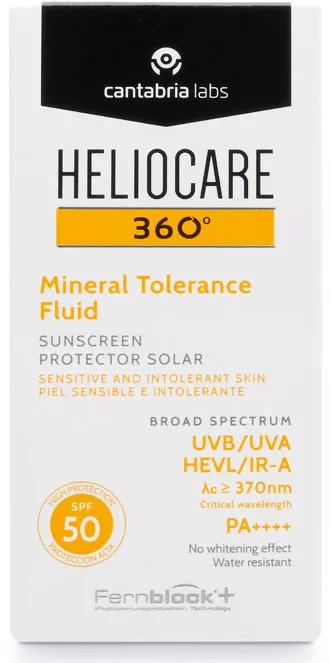 Sonnenschutz Heliocare 360º Mineral Tolerance Fluid SPF50 50ml