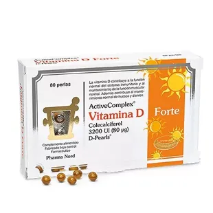 ActiveComplex Vitamina D Forte 80 Perlas