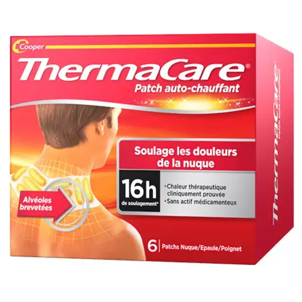 Thermacare Heating Patch for Neck and Nape of the neck 6 units