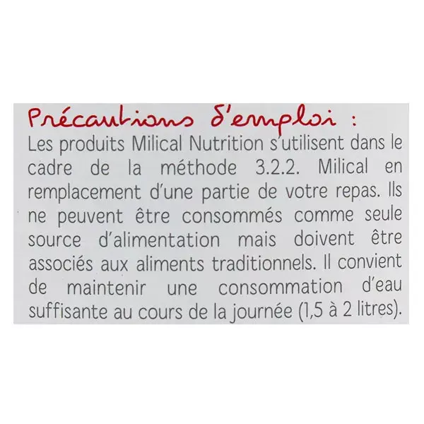 Milical Hyperprotein cream chocolate Format Eco 12 meals