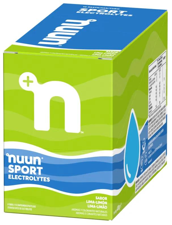 NUUN Sport Electrolytes Citron vert 8x10 comprimés effervescents