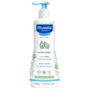 Mustela Hydra-Bebé Leche Corporal Aguacate Bio 500 ml