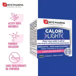 Forté Pharma Calorilight Aide Minceur Elimination Ecarts Alimentaires 30 gélules