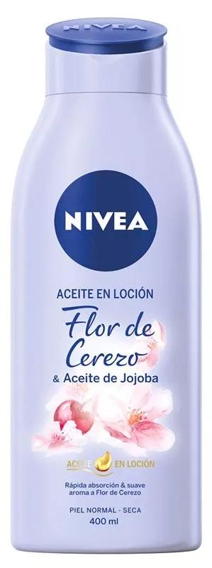 Nivea Aceite En Loción Flor De Cerezo Y Aceite Jojoba 400 ml