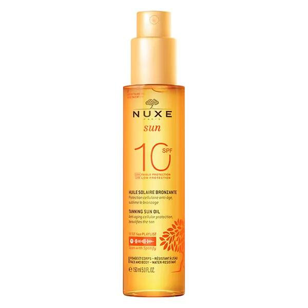 Nuxe Sun Olio Abbronzante Viso e Corpo SPF10 150ml