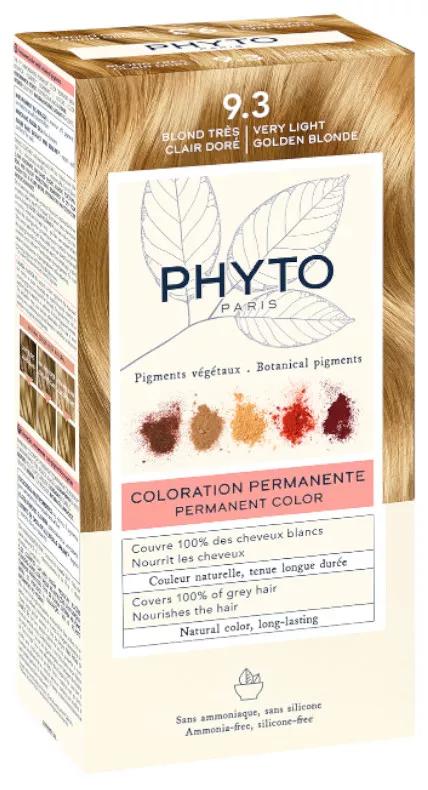 Phyto Phytocolor Tinte 93 Rubio Dorado Muy Claro