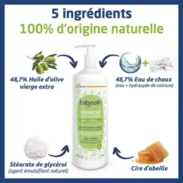 Babysoin Liniment Oléo-Calcaire Siège Sans Parfum Lot de 2 x 750ml