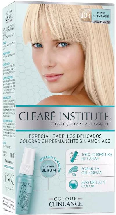 Cleare Institute Colour Clinuance CCheiroação Permanente Clinuance Permanente Cabelos delicados 101 Loiro Champagne