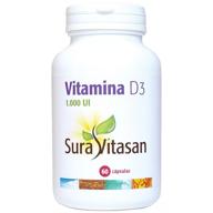 Sura Vitasan Vitamina D3 60 Cápsulas