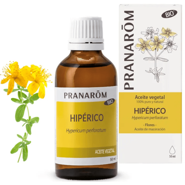 Hypericum Pflanzenöl BIO Pranarom 50 ml.