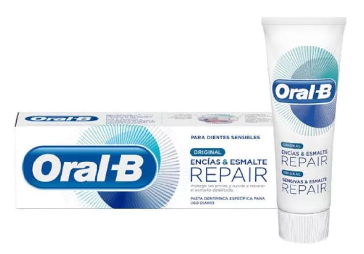 Oral B Pro Reparatie tandvlees en originele emaille tandpasta 75 ml