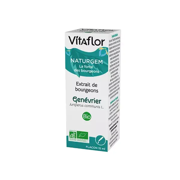Vitaflor Extrait de Bourgeons Bio Genevrier 15ml