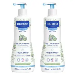 Mustela Gel Lavant Doux Lot de 2 x 500ml