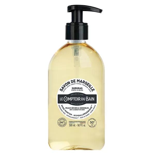 Le Comptoir du Bain Sapone di Marsiglia Ultra Ricco Senza Profumo 500ml