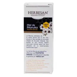 Herbesan Miel de Manuka IAA10+ Spray Gorge et Bouche Bio 25ml