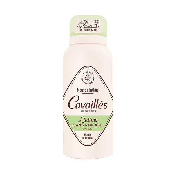 Cavaillès Mousse Intime Sans Rinçage Hydratant 100ml