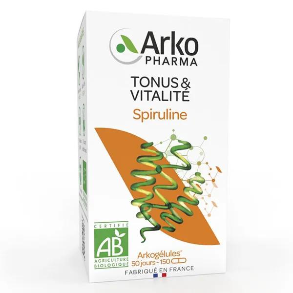 Arkopharma Arkogelules Spirulina Bio 150 cápsulas