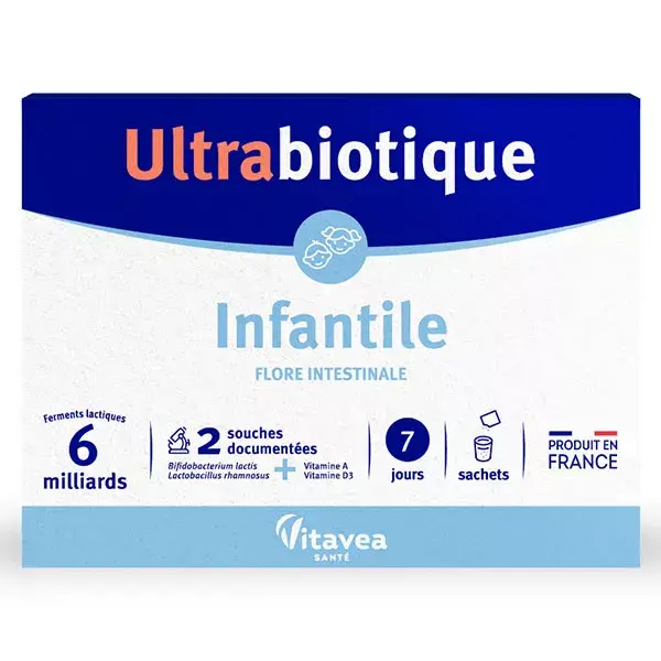 Nutrisanté Ultrabiotique infantil 7 sobres