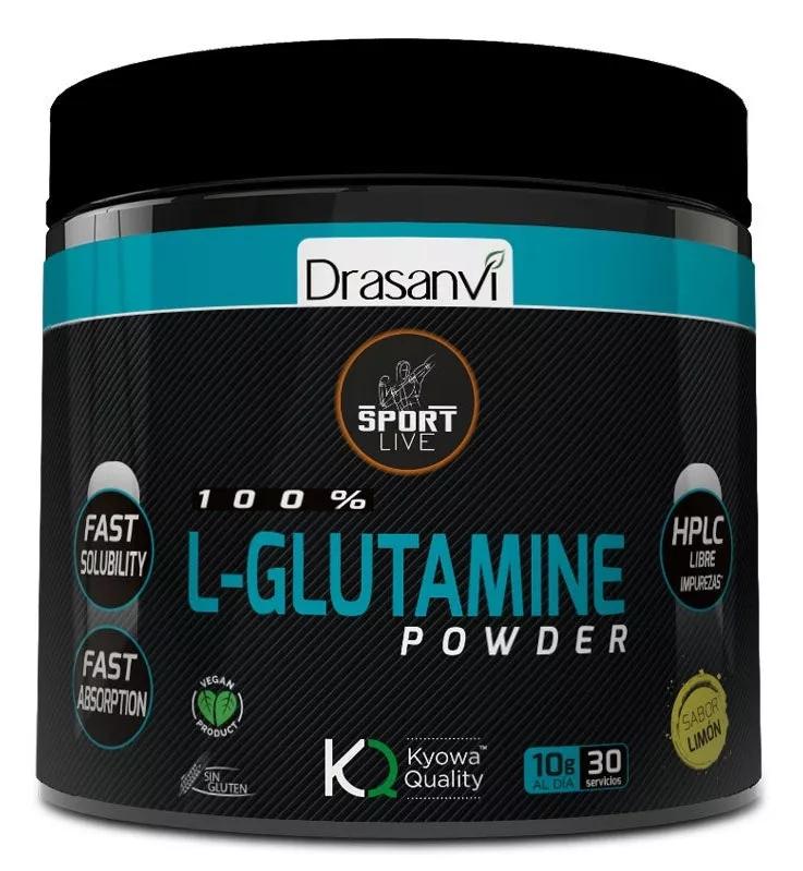 Drasanvi Sport Live L-Glutamina Limão 300gr