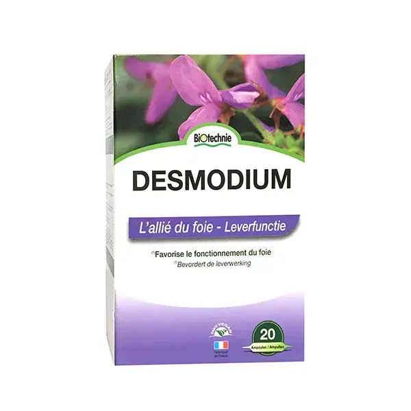 Biotechnie Desmodium Bio digestión 20 Bombillas