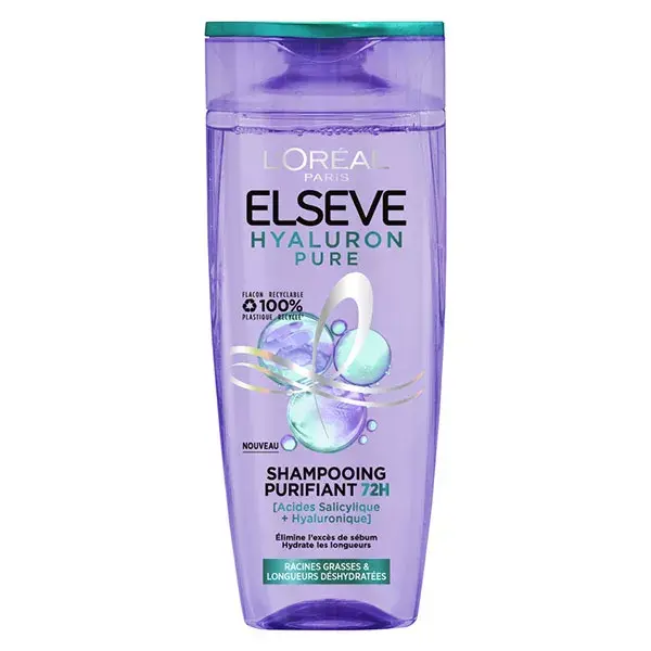 L'Oréal Paris Elseve Hyaluron Pure Shampooing Purifiant 72H 300ml
