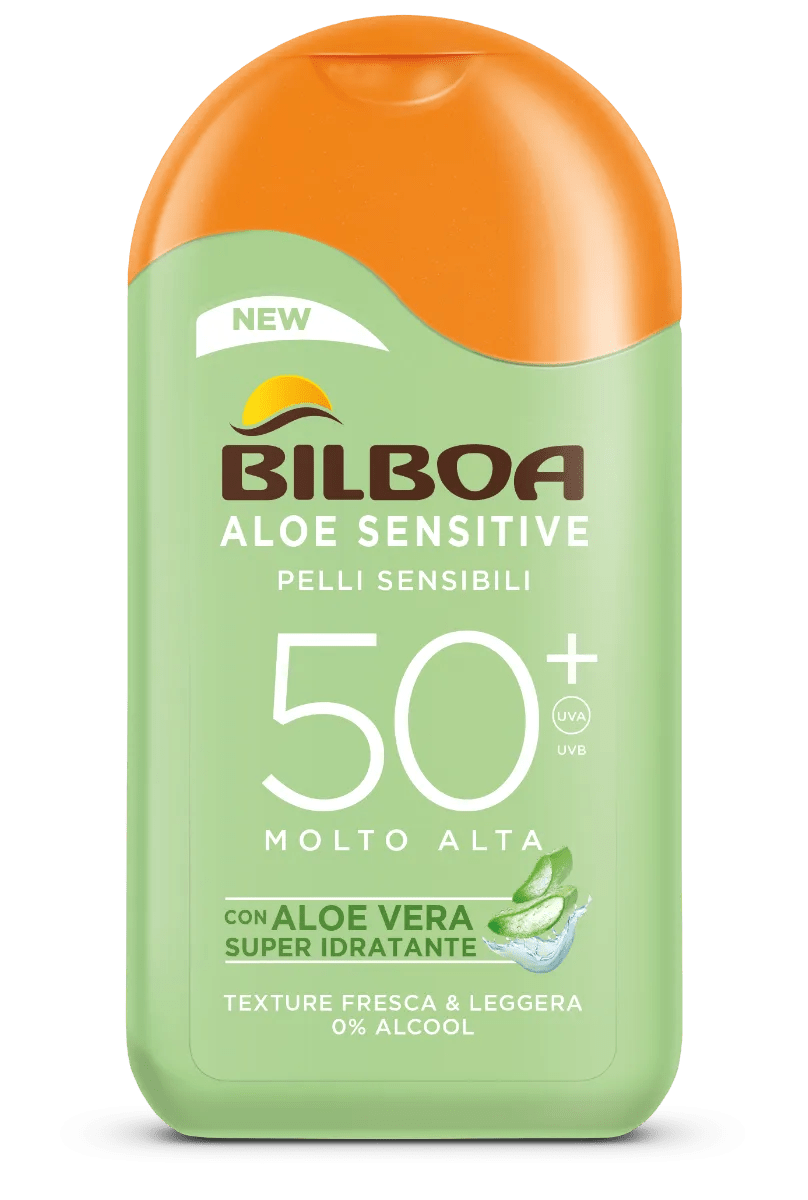 Bilboa Aloe Sensitive SPPF 50+ Per Pelli Sensibili 200 ml