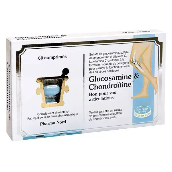 Casella di glucosamina e condroitina 60 compresse