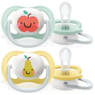 Philips Avent Chupetas Ultra Air Collection Fruta Neutra 0-6m 2 unidades