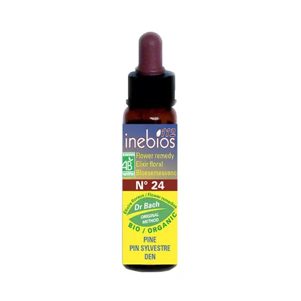 Inebios Fleur de Bach n°24 Pine - Pin Sylvestre Bio 10ml