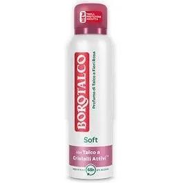 Borotalco Deodorante Spray Seta con Talco a Cristalli Attivi Senza Alcool 150 ml