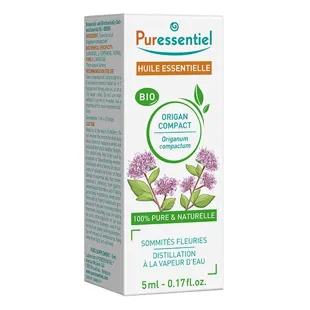 Olio essenziale di origano biologico compatto Puressentiel 5ml