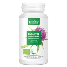 Purasana Chardon Marie 300mg Bio 120 capsules