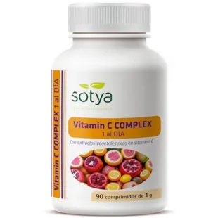 Complexe Vitamine C Naturel 1 gr Sotya 90 Comprimés