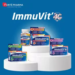 Forté Pharma ImmuVit'4G Gummies Energie Multivitamines Immunité 30 gommes