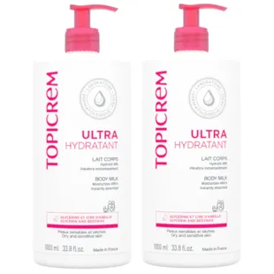 Topicrem Ultra-Moisturizing Body Milk 2x1 L